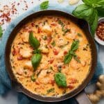 Creamy Coconut Shrimp with Tomatoes Recipe