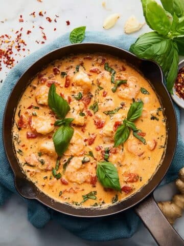 Creamy Coconut Shrimp with Tomatoes Recipe