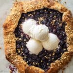 Blueberry Pistachio Galette Recipe