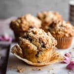 Better Than the Bakery Chocolate Chip Coffee Cake Muffins Recipe