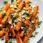 Roasted Carrot and Feta Salad Recipe