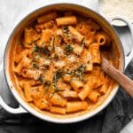 Creamy Roasted Red Pepper Pasta Recipe