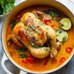 Whole Coconut Curry Chicken Recipe