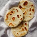 Sourdough Discard Naan Recipe