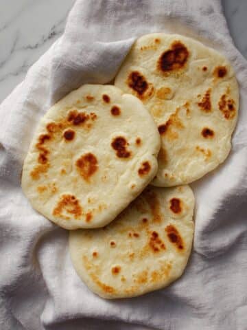 Sourdough Discard Naan Recipe