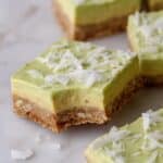 Starbucks Lime Frosted Coconut Bars Copycat Recipe