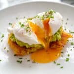 Hash Brown Avocado Toast with Poached Eggs Recipe