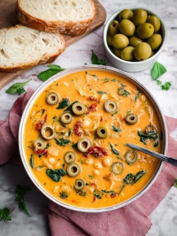 Green Olive Soup Recipe