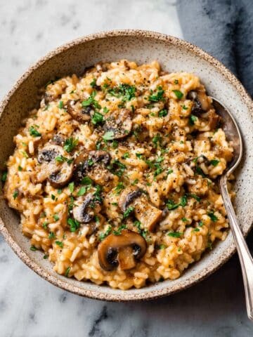 The Best Vegan Mushroom Risotto Recipe
