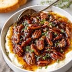 Baked Feta Dip with Fig Preserves and Toasted Pecans Recipe
