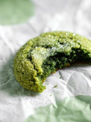 Matcha Sugar Cookies Recipe