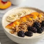 Peach Smoothie Bowls Recipe