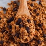 Peanut Butter Granola with Chocolate Chips Recipe