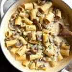 Mushroom Alfredo Pasta Recipe