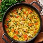 Cold-Fighting Couscous Chicken Soup Recipe