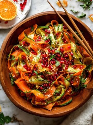 Carrot Salad with Citrus Miso-Ginger Dressing Recipe