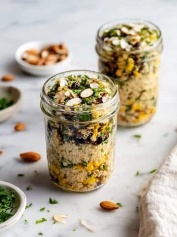One Pot Moroccan-Inspired Chickpea Quinoa Salad Recipe