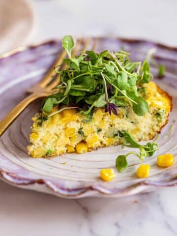 Weeknight Zucchini Corn Frittata Recipe