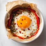 Baked Feta Eggs With Tomato Recipe