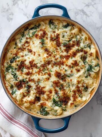 Creamed Spinach Mac and Cheese Recipe