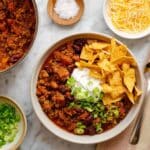Slow Cooker Turkey Chili Recipe