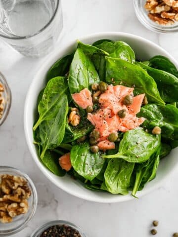 Smoked Salmon Salad with Caper Vinaigrette Recipe