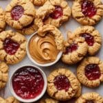 Peanut Butter and Jelly Cookies Recipe