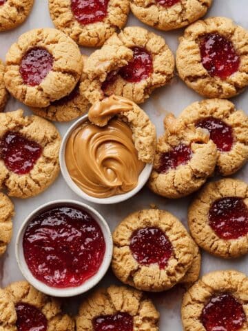 Peanut Butter and Jelly Cookies Recipe