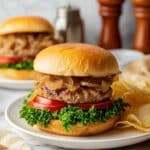 Blue Cheese Turkey Burgers Recipe