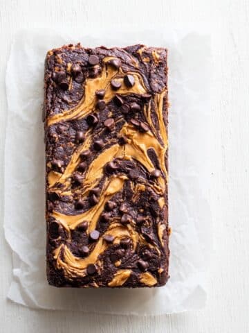 Chocolate Peanut Butter Banana Bread (Gluten-Free) Recipe