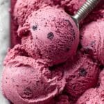 3 Ingredient Blueberry Frozen Yogurt Recipe