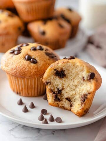 Greek Yogurt Chocolate Chip Muffins Recipe