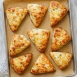 Zucchini Cheddar Cottage Cheese Scones Recipe