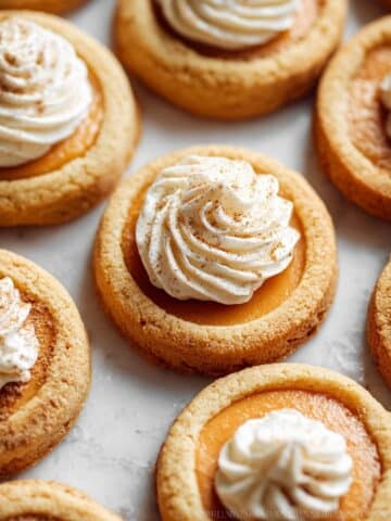 Pumpkin Pie Cookies with Cream Cheese Filling Recipe