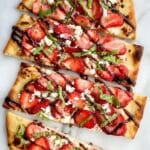 Balsamic Strawberry Flatbread Recipe
