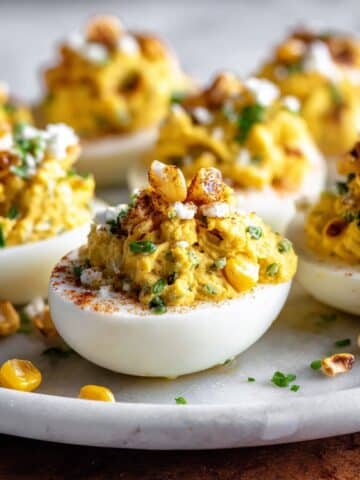 Street Corn Deviled Eggs Recipe