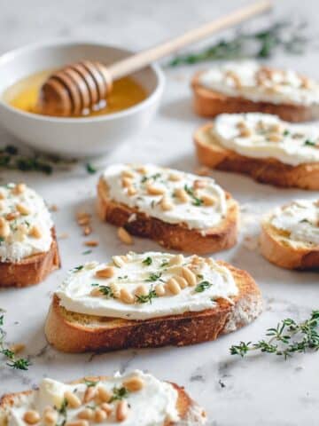 Whipped Ricotta Crostini Recipe