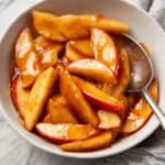 Air Fryer Cinnamon Sugared Apples Recipe