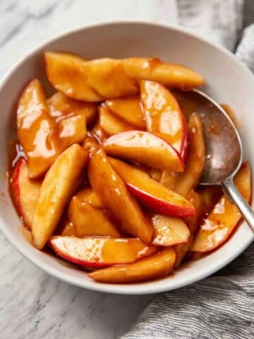 Air Fryer Cinnamon Sugared Apples Recipe