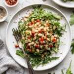 Marinated White Beans with Fresh Herbs, Roasted Red Peppers, and Lemon Recipe