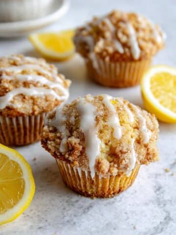 Bakery Style Triple Lemon Muffins Recipe