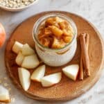 Apple Pie Overnight Oats Recipe