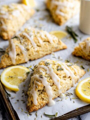 Lemon Lavender Scones Recipe