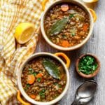 Greek Lentil Soup (Fakes Recipe) Recipe