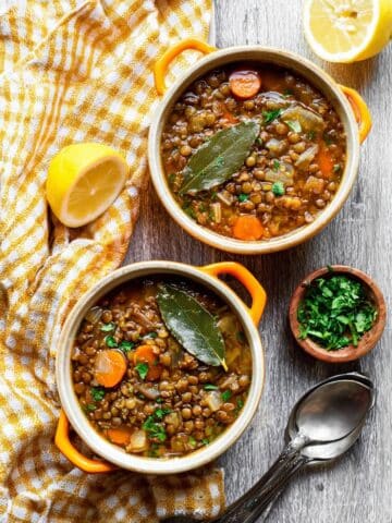Greek Lentil Soup (Fakes Recipe) Recipe