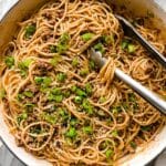 Fragrant Garlic Scallion Noodles with Ground Chicken (Gluten Free) Recipe