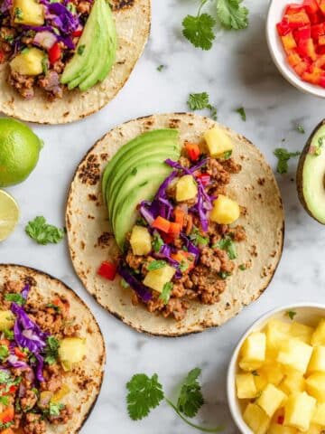 Pineapple Turkey Tacos Recipe