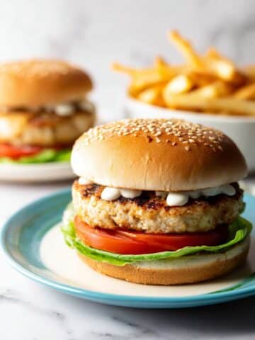 Fish Burgers with Old Bay Seasoning and Tartar Sauce Recipe