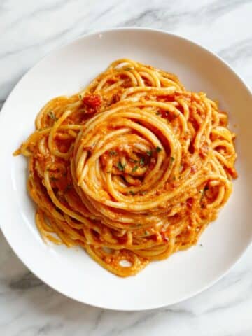 Creamy Cottage Cheese Tomato Basil Sauce Recipe