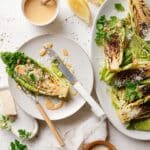 Grilled Romaine Lettuce Caesar Salad (Stovetop) Recipe
